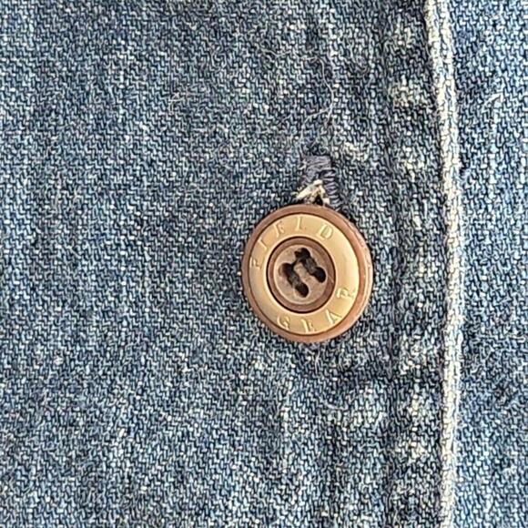 Field Gear Jacket Women's Size Medium Petite Sleeveless Denim Countrycore - Picture 7 of 12